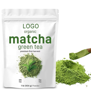 Chất lượng cao hữu cơ Ceremonial lớp Matcha Latte màu xanh lá cây trà bột dành cho người lớn chế độ ăn uống chất xơ bổ sung - Product Image 3