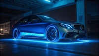 Kit d'éclairage LED sous châssis pour voiture, bande lumineuse RGB avec contrôle par application/télécommande