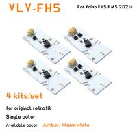 Kit de feux de jour à LED pour camion 24V, kit de modernisation de feux de jour ambre pour Volvo FH4&FH5 Volvo FH5/FM5 2021+ Accessoires de voiture