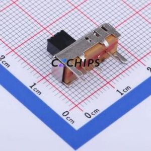 SS13E05L5 Slide Switch Through hole Component (THT) Switch Single Pole Three Throw Rectangle Pin Header PC Pin 16.6mm - Product Image 2