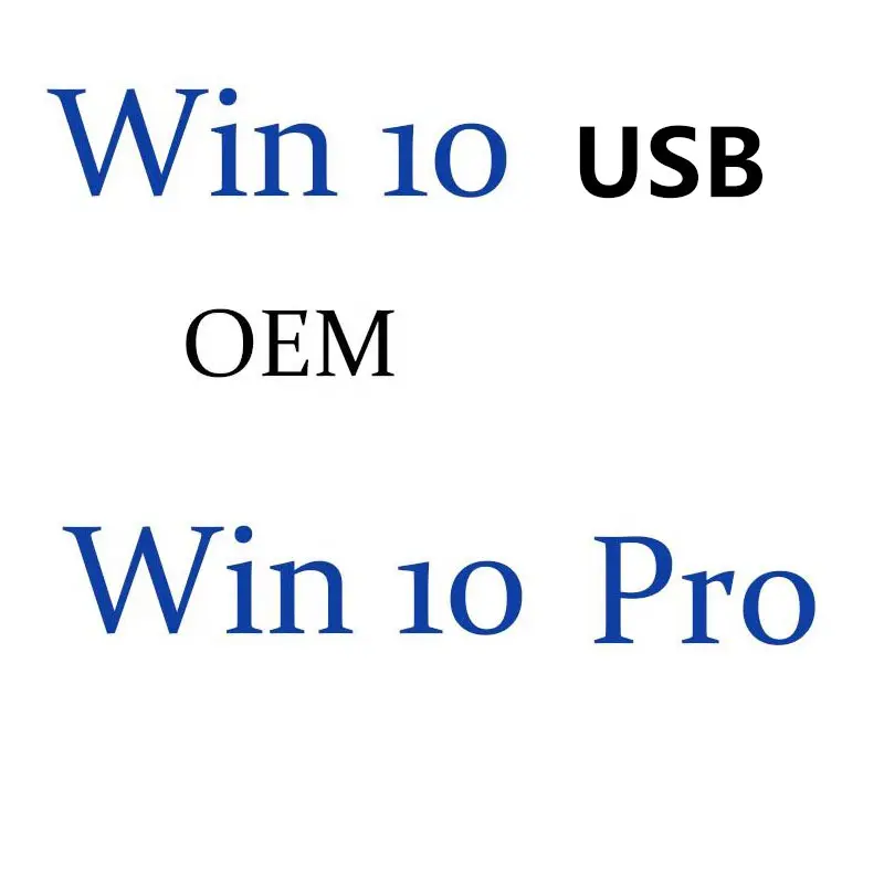 مشغل أقراص DVD احترافي كامل OEM USB نظام تشغيل Win 10 Pro نظام تشغيل Win 10 شحن سريع