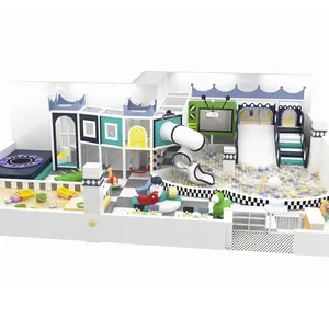 소년을위한 블루 & 화이트 실내 놀이터 장비 상업 놀이 게임 공원 어린이를위한 재미있는 실내 놀이터