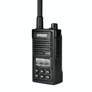 HYDX-D1000 xách tay băng tần kép di động đài phát thanh chuyên nghiệp cấp âm thanh thực tế đáng tin cậy Bền DMR đài phát thanh kỹ thuật số với hiển thị