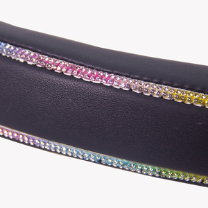 Funda de Volante de Coche Universal de PVC con Pedrería Brillante y Elegante, de Tres Radios, de Felpa Corta y Color Sólido, Marca Air Space - Product Image 5