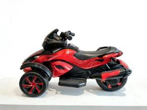 Motocicleta Eléctrica Infantil de Playa, Juguete de Plástico de 3 Ruedas, Diseño de Motocross, Luces Musicales, Control Remoto, Autoconducción - Product Image 1