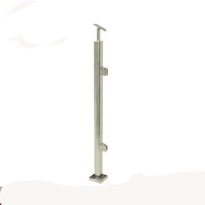 UNIK Garde-corps de balcon moderne en acier inoxydable pour extérieur et intérieur, avec poteaux de balustrade pour appartement, garantie à vie - Product Image 6