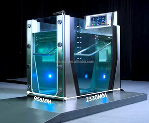 Hệ Thống Thủy Lực Thép Không Gỉ Vô Tận Hồ Bơi Spa Thủy Liệu Pháp Ngoài Trời Dưới Nước Tập Đi Máy Chạy Bộ Có Thể Điều Chỉnh Nước - Product Image 2