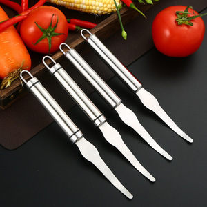 Orange Peeler <b>Set</b> 4-Piece Stainless Steel Fruit Pulp Extractor Grapefruit Knife Tool <b>Hand</b> <b>Wash</b> Only - Product Image 1