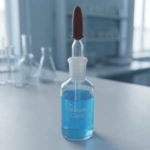 Flacon compte-gouttes en verre de 30 ml, récipient de stockage d'échantillons de laboratoire - Product Image 3