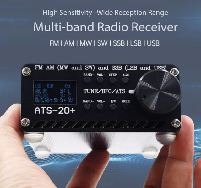 AIsmartlink Full-Band Radio, FM/AM Dual-Band Coverage, Portable Radio Receiver