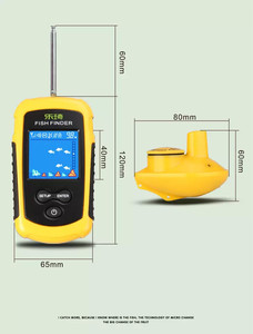 Détecteur de poisson haute <span class=keywords><strong>définition</strong></span> Visible, détecteur de poisson anglais en plastique Abs détecteur de poisson intelligent sans fil à 90 degrés <span class=keywords><strong>Sonar</strong></span> - Product Image 5