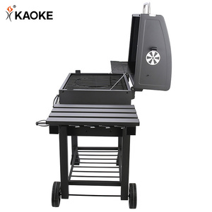 KAOKE - Parrilla de Carbón de Acero para Jardín de 24 Pulgadas, Barbacoa Resistente para Kebab, Modelo KKLT8-61k - Product Image 3