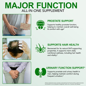 SOLOTREE Bitkisel Özlü Erkek Prostat Desteği <span class=keywords><strong>Saw</strong></span> <span class=keywords><strong>Palmetto</strong></span> Sıvı Damlaları Toptan Saç Çıkaran <span class=keywords><strong>Saw</strong></span> <span class=keywords><strong>Palmetto</strong></span> Takviye Edici Gıda - Product Image 3