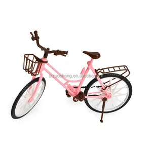 Offre Spéciale 1:12 échelle 1:6 poupées accessoires enfants mini vélo en plastique Miniature assemblé vélos jouets