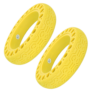 Neumático Sólido Amarillo G30 Max 60/70-6.5, Neumático Sólido de Carretera de 10 Pulgadas 60/70-6.5 para Scooter Eléctrico G30 Max, Neumático Antirreventón - Product Image 5