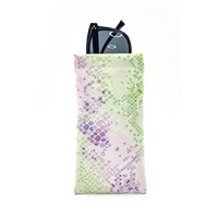 Étuis à lunettes en cuir tissé sur mesure, pochettes organisatrices pour lunettes de soleil avec chiffon de nettoyage