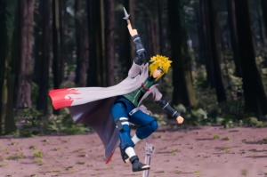 Figurines d'anime <span class=keywords><strong>Minato</strong></span> <span class=keywords><strong>Namikaze</strong></span>, jouets tendance, figurines d'anime, décorations de table et cadeaux d'anniversaire - Product Image 2