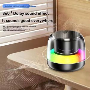 ลำโพงพกพาไร้สายขนาดเล็ก Bt5.3 ชาร์จแบบ Type-c ไฟ RGB ลำโพงเพลงสำหรับใช้งานกลางแจ้ง รองรับการ์ด TF - Product Image 3