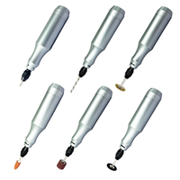 Mini-meuleuse électrique Kaqi Tools TS-21205 à vitesse variable 9500 tr/min, adaptateur secteur 12 V, mandrin 1/8 pouce, multi-usages
