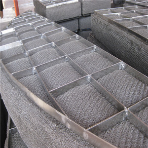 York Mesh <span class=keywords><strong>421</strong></span> Almohadilla desempañadora de malla de alambre de punto Almohadilla desempañadora de malla de alambre SS - Product Image 2