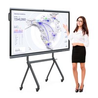 Tableau blanc interactif intelligent à écran LCD numérique Android de 75, 86, 98, 110 pouces, prix de gros usine, en vente