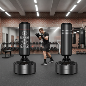 Sac de boxe durable pour adulte, sac de frappe pour entraînement de combat, de karaté et de fitness, équipement de fitness - Product Image 4