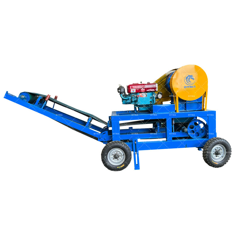 Portable Mini diesel Engine Rock Stone