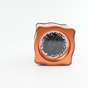 Square Tea <b>Metal</b> Canister Tinplate Packaging Container Glossy Offset Printed Storage <b>Box</b> 200mL - Product Image 6