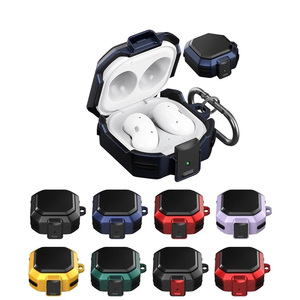 เคสสำหรับ Samsung Galaxy Buds Live/buds Pro/buds <span class=keywords><strong>2</strong></span>สีด้าน,หูฟังเกราะป้องกันเคสป้องกันเต็มตัว - Product Image 3