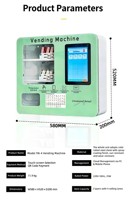 Mini distributeur automatique à écran tactile avec code QR, kiosque intelligent en libre-service, 4 catégories de produits, vente au détail sans surveillance