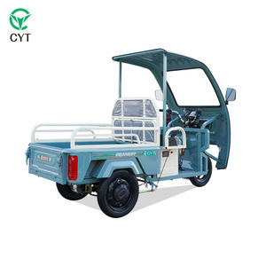 Tricycle électrique de transport lourd avec cabine et benne, <span class=keywords><strong>moto</strong></span>-tricycle commercial à 3 roues pour le transport - Product Image 3