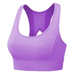 Women Workout Training Bra V Neck U <b>Back</b> Sports Fitness Gym Yoga Wear Active Wear Removable Bra Pads Fashion Fitness Activewear - Product Image 2