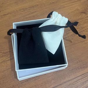 Chinese Factory Sale Cotton Clothing Packaging Biodegradable Dust Bag for Rings Glasses Organic Cotton <b>Bracelets</b> Watches - Product Image 3
