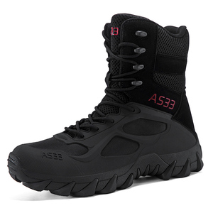 Bottes de chasse, randonnée et entraînement TSB33 Coyote Brown Rangers pour hommes, camouflage outdoor, grandes tailles 39-47, respirantes - Product Image 2