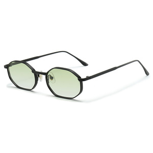 2026 Vintage Style UV400 <b>Sunglasses</b> High Quality Small Metal Square Full Rim Frames Fashion Designer Beige Orange PC - Product Image 6