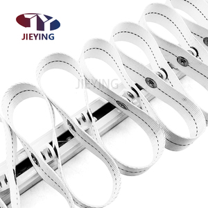 JIEYING カーテン用S字ウェーブテープ ホワイト 蛇腹テープ 鳩目・リング付き 芯地 - Product Image 6