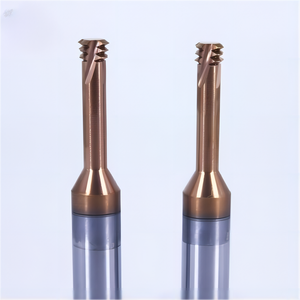 كربيد صلب HRC 65 مطحنة نهاية Cnc أداة قطع السلامة الطحن القاطع جهاز التوجيه بت كامل الأسنان موضوع المطاحن نهاية - Product Image 2