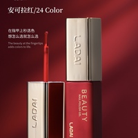 ZRKGEL Ladai – Kit de vernis gel Ankara Rouge (24 pièces) sans TPO ni HEMA, professionnel, UV/LED, à retirer par trempage, pour la vente en gros