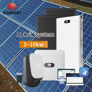 Best Quality HUAWEl Hybrid Solar Inverter 5Kw Battery Pv 10Kw Power System Huawey Panel Complete system with luna 2000