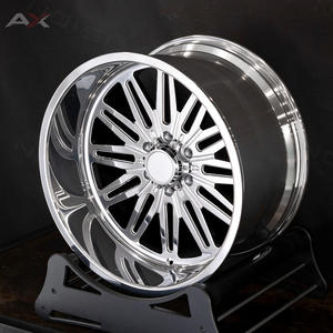 Jantes forgées sur mesure 22x12 24x14 26x16 28x16 Polies à lèvre profonde multi-rayons 6x139.7 8x180 pour Chevy GMC 1500 2500HD Show Trucks - Product Image 1