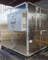 Sécheur de boues à pompe à chaleur intégrée avec un aménagement compact et une maintenance simple pour les boues industrielles