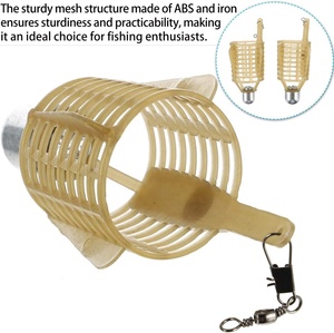 Cebo de carpa, jaula de cebo, cesta de <span class=keywords><strong>pesca</strong></span>, soporte de alimentador de señuelo grueso - Product Image 6