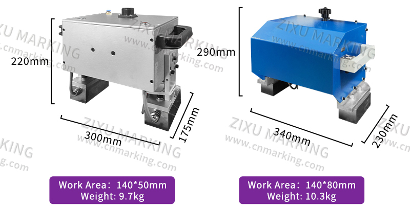 ZX Name Plate Chassis Number Portable VIN Code Marking Machine
