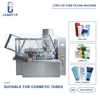 Machine de remplissage et de scellage automatique de tubes en verre/plastique de haute précision pour crème, dentifrice, colle, gel, miel et ketchup