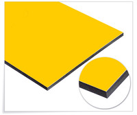 Panneau mural Panneau composite en aluminium Alucobond Panneaux muraux extérieurs Feuille d'aluminium intérieure ACM ACP