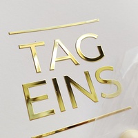 Autocollants de transfert de logo de marque en nickel électro-plaqué ultra fins, étiquettes métalliques autocollantes personnalisées pour pots cosmétiques