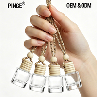 Diffuseur de parfum vide pour voiture, flacon suspendu, 8-12 ml, désodorisant esthétique de luxe, forme personnalisée pour tableau de bord