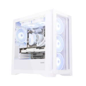 Ốp Lưng Itx Kính Cường Lực Toàn Bộ SAMA Ốp Lưng SPCC <span class=keywords><strong>Micro</strong></span> <span class=keywords><strong>Atx</strong></span> 0.8Mm Hỗ Trợ Máy Tính Làm Mát Chất Lỏng 240 Tháp - Product Image 5