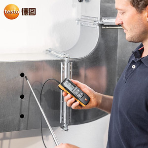 Anémomètre numérique Testo 425, résolution 0,01 m/s, mesureur de vitesse du vent portable pour usage industriel - Product Image 3