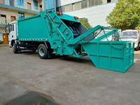 Camion à ordures comprimées Shacman DeLong L3000 Camion à ordures comprimées